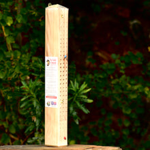 Load image into Gallery viewer, M. Specialised Tower Bee Hotel - Long (varnished)