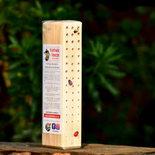 Load image into Gallery viewer, N. Specialised Tower Bee Hotel - Short (varnished)